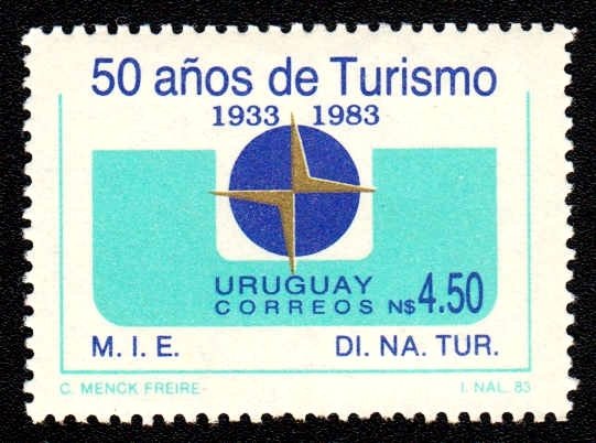 Tourism in Uruguay, 50th anniv.
