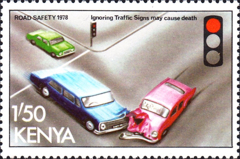 "Ignoring Traffic Signs may cause death"