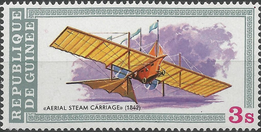 Aerial Steam Carriage, 1842