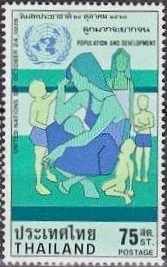 Mother and children