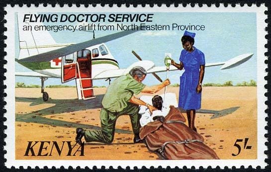 Emergency airlift from North Eastern Province