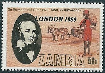 Overprinted "LONDON 1980"