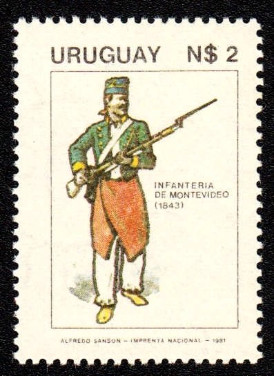 Infantryman, 1843