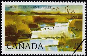 Stamp, Point Pelee, Canada,  