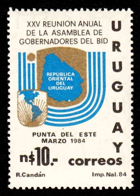 BID governors, 25th annual reunion, Punta del Este