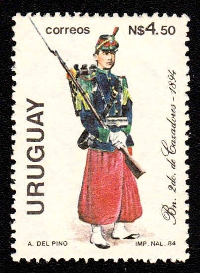 Battalion of Cazadores, 1894