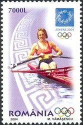 Stamp, Summer Olympic Games, Athens 2004, Romania,  , Olympic Games
