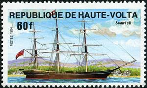 Stamp, Scawfell, Upper Volta,  