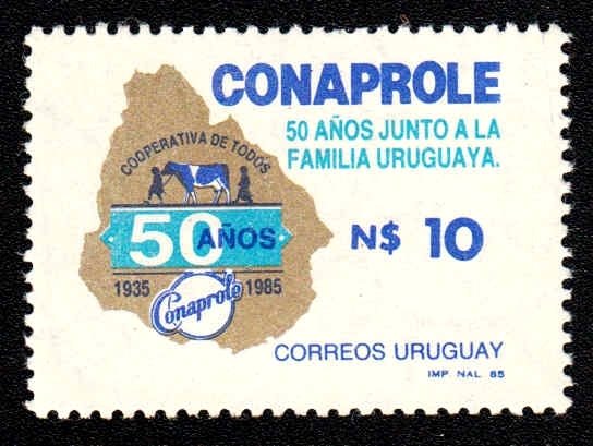 Conaprole, 50th anniv.