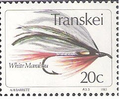 Fishing flies: White marabou