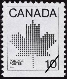Stamp, Maple Leaf, Canada,  