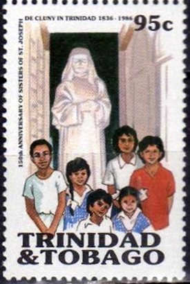 Stamp, Sisters of St. Joseph de Cluny, Trinidad and Tobago,  