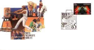 First Day Cover, Rod antenna, electromagnetic field, Australia,  