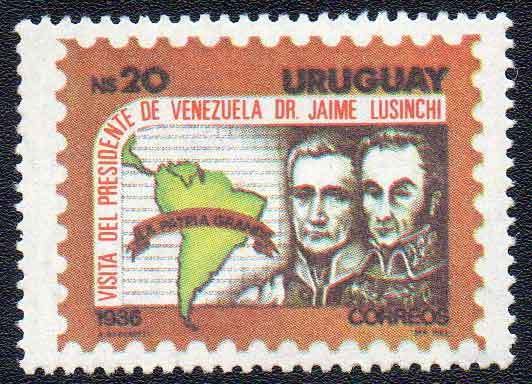 Visit of Pres. Lusinchi of Venezuela