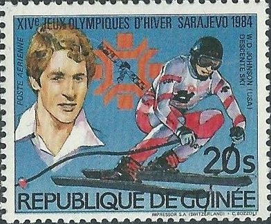 Skiing Downhill Skiing Men, W.D.Johnson (USA)