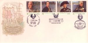 First Day Cover, The Decision to Settle, Australia,  