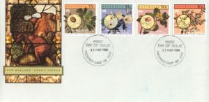 First Day Cover, Cooks Voyage -Botanical Illustrations, Australia,  , Flowers
