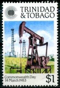 Stamp, Commonwealth Day, Trinidad and Tobago,  