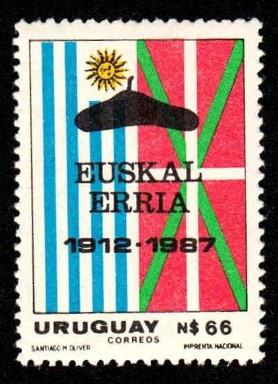 Euskal Erria in Uruguay, 75th anniv.