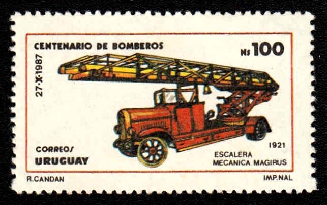 Ladder truck, 1921