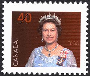 Stamp, Queen Elizabeth II, Canada,  