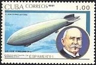 LZ-129 Hindenburg, 1936, F. von Zeppelin