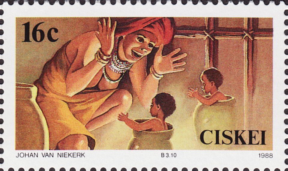 Birth of Mbulukazi and her brother