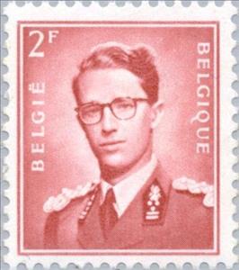 Stamp, King Baudouin, Belgium,  , Heads of State, Uniforms, Kings