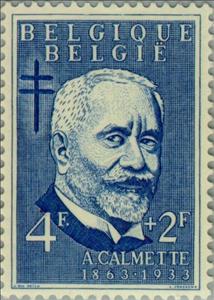 Stamp, Anti-Tuberculosis, Belgium,  , Famous People, Healthcare, Scientists, Tuberculosis / TBC