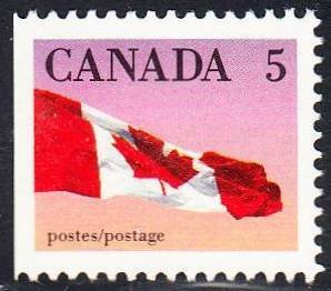 Stamp, The Canadian Flag, Canada,  , Flags