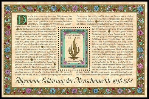 40th Anniversary Human Rights Declaration