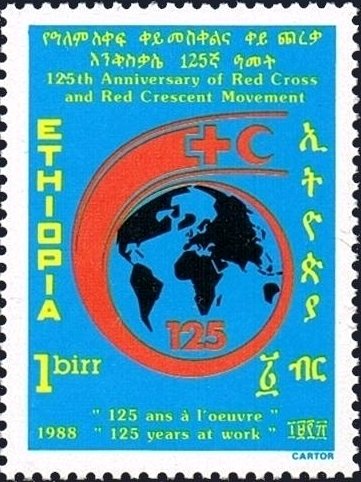 Globe, Red Cross, Red Crescent