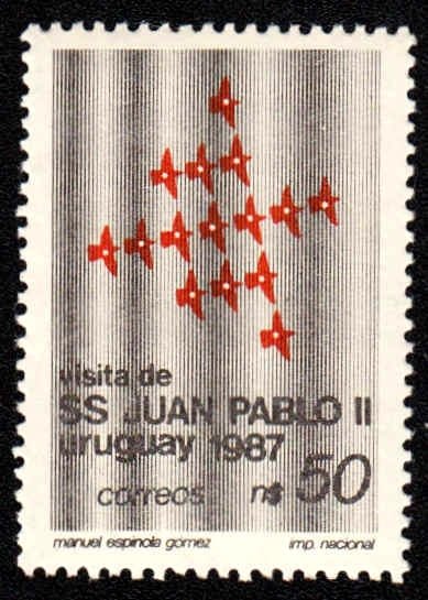 Visit of Pope John Paul II to Uruguay