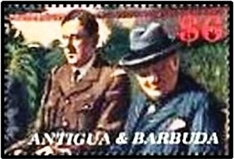 With churchill