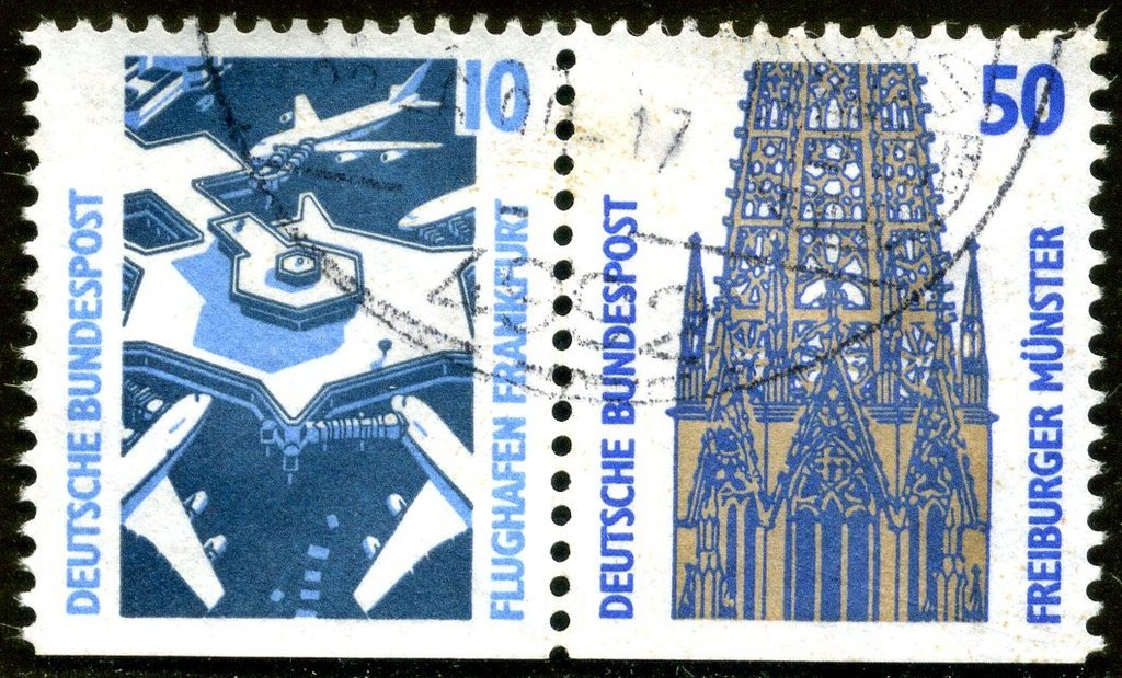 Frankfurt Airport; Freiburg Minster