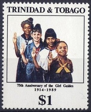 75th anniversary of the Girl Guides