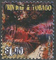 Stamp, Rough File Clam (Lima scabra), Trinidad and Tobago,  