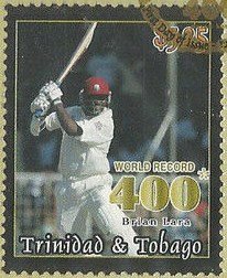 Stamp, Various photos of Lara in action, different, Trinidad and Tobago,  , Sport, Cricket, Athletes