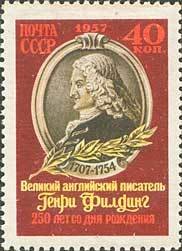 250th Birth Anniversary of Henry Fielding.