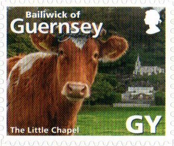 Stamp, The Little Chapel, Guernsey,  