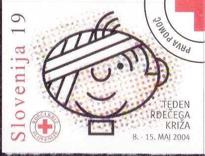 Charity stamp (Red Cross week)