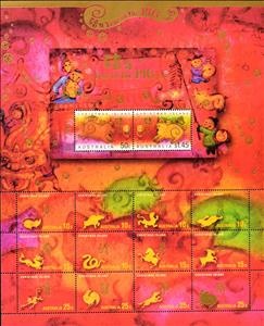 Mini Sheet, Year of the Pig, Christmas Island,  , Chinese New Year, Chinese Zodiac