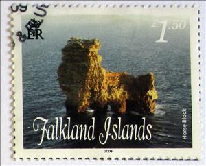 Stamp, Horse Block, Falkland Islands,  