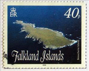 Stamp, Beauchene Island, Falkland Islands,  