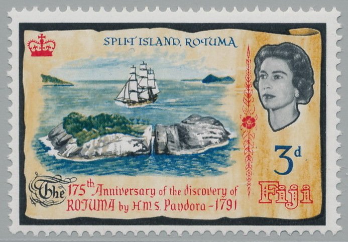 HMS Pandora,Split Island