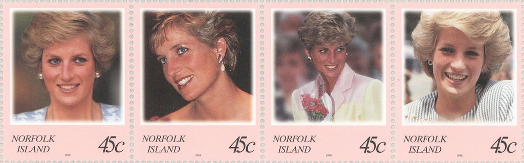 Diana, Princess of Wales - Se-tenant