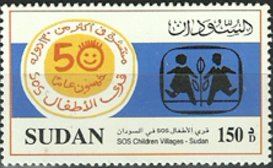 SOS Children´s Villages, 50th Anniv.