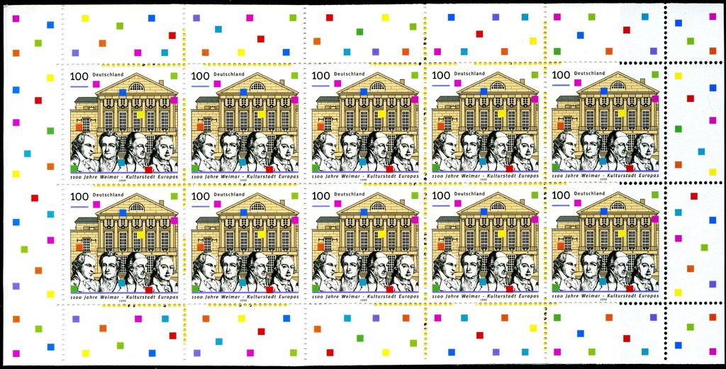 Schiller, Goethe, Wieland and von Herder