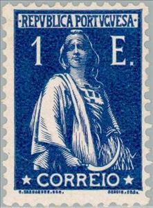 Stamp, Ceres, Portugal,  , Mythology, Gods and goddesses