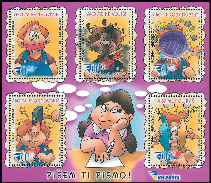 Young Philatelists – Animated Characters